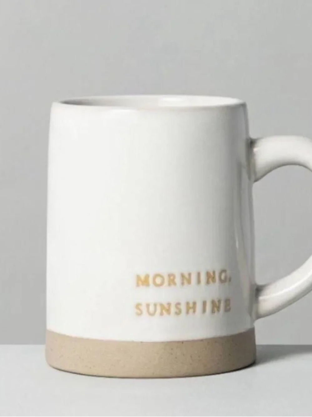 Hearth & Hand Magnolia Morning Sunshine Stoneware Coffee Mug Cottage Farmhouse